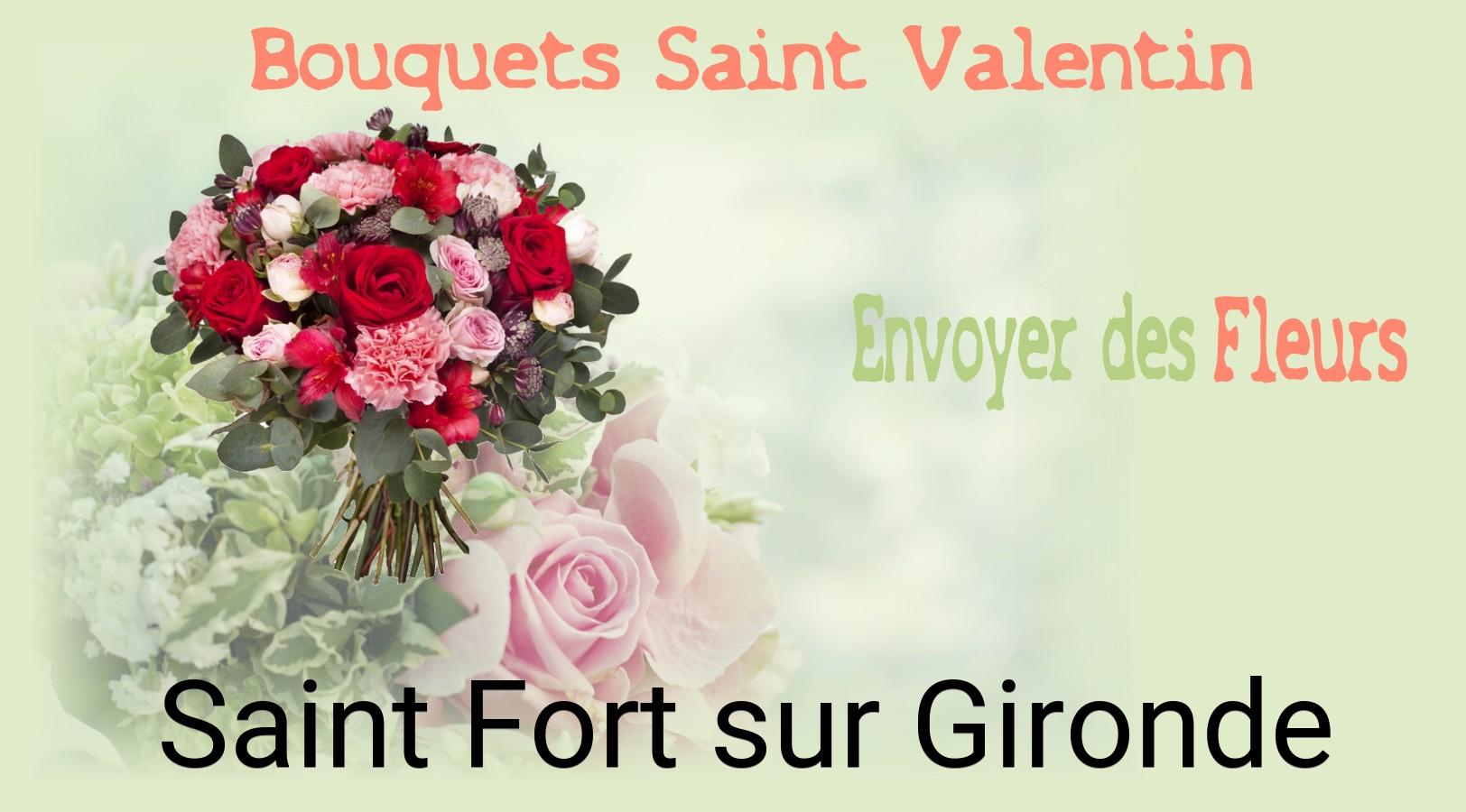 Roses de Saint-Valentin livrées à Saint-Fort-sur-Gironde